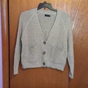 Volcom Gray Women's Cardigan Sweater